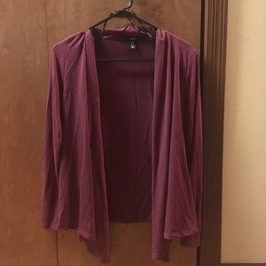 Maroon Cardigan